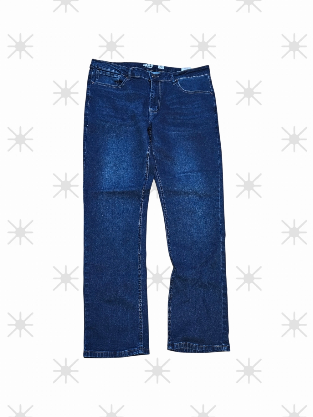 ​Men's IZOD Slim Fit Jeans Size 36x30 Dark Wash Denim 5-Pocket